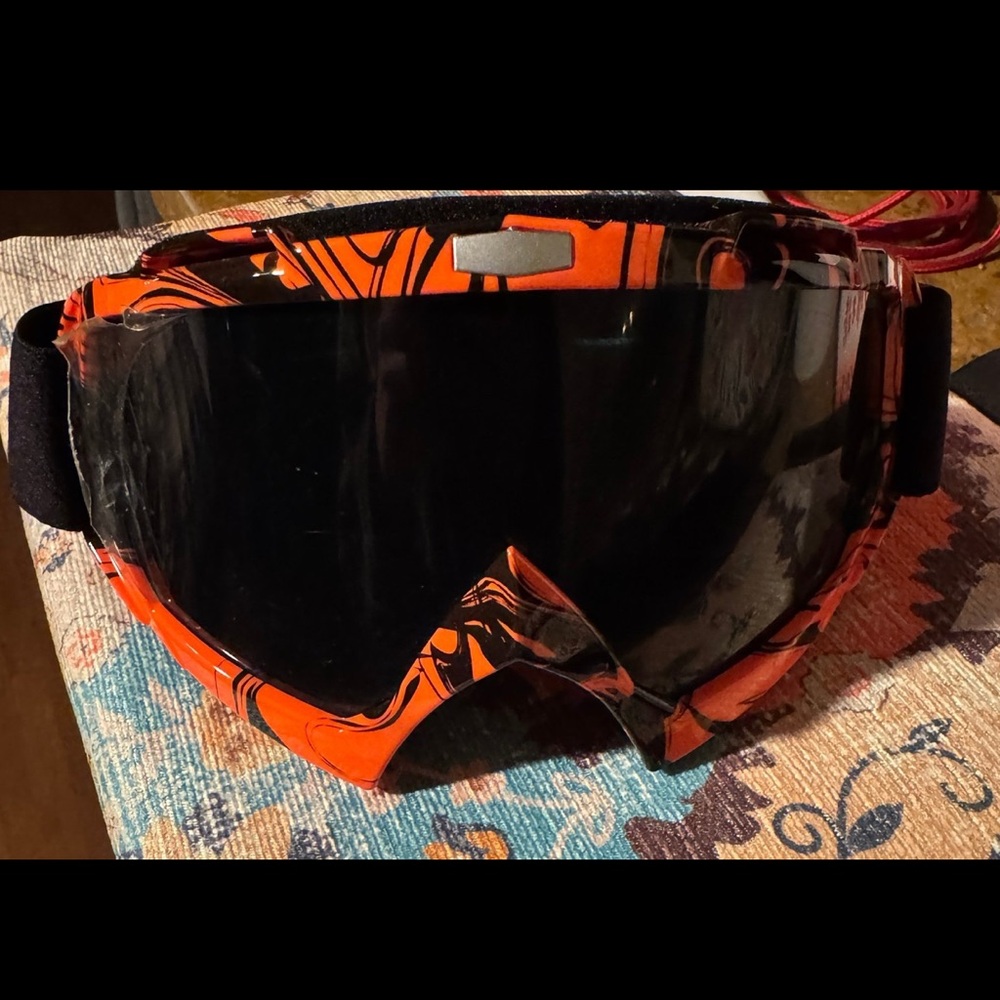 Motorcycle Goggles ATV Dirt Bike Anti Scratch Motocross UV400